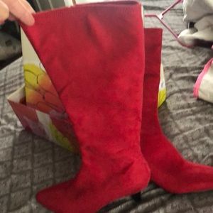 Red boots